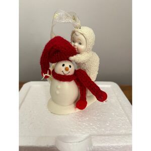 Dept 56 Snowbabies - "Top It Off" Ornament - 2014 - EUC